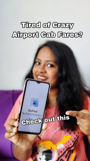 Shona Roy Instagram - Are you guys tired of paying high fares for Airport Cabs??
Don't worry...no your cab fare can be reduced to half or Even less then that.

How??
Watch this video for more!!
.
.
#cabfare #airportcab #bangalore #gopool #airport #nammabengaluru #bengaluru_diaries 
.
.
.
[ Cab fare Airport Cab sharing cab Ola uber car pool Instagram explore page reel video trending Bangalore ]