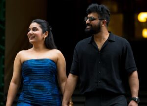 Shreegopika Chandran Instagram - FOREVER ENTWINED 💕🧿

📸 @sandeep8209 
👗 @pilgrimclothing 

#melbourne#melbournecbd#city#couple#married#love#australia#photoshoot#outdoor#