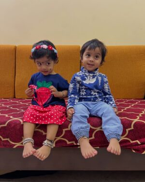 Shwetha Bandekar Instagram - KS Twins wishing u a merry Christmas 🎅