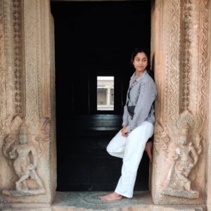 Siri Ravikumar Instagram - Hampi, absolutely breathtaking! The ruins, the landscapes, the history, it all just feels so magical. There's something so powerful about the way the place holds its ancient energy. What part of Hampi stands out most to you?
.
Thank you for the pictures @erannakpoojari . Do contact him if you are in need of a guide! He is very good!
.
@_vincarose this is my go to outfit nowadays :)