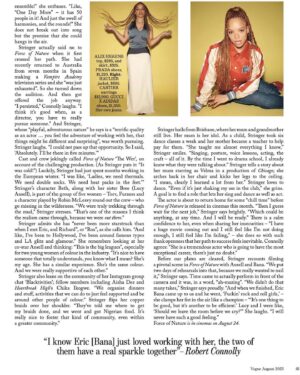 Sisi Stringer Instagram - Sat down with @vogueaustralia to chat about The Dry 2: Force of Nature ! 💛

thank you again Vogue you’re too good to me. Hallowed halls 😮‍💨🫣I’m screaming. Hannah-Rose Yee you are a delight

The greatest team
👗 @harrietcrawf_ord 
📸 @jamie_heath