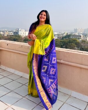 Sradha Panigrahi Instagram - Wearing this beautiful saree from @odisha_fashion8093 ❤️