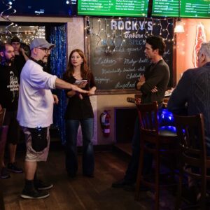 Stacey Farber Instagram - I absolutely LOVED working with @darenkagasoff and  @realmarcsummers on our new holiday movie, which airs on Hallmark tomorrow! December 13th. 8/7c. We felt lucky, making this one together. 💙💫🎬