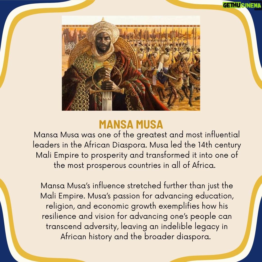Stacey Plaskett - 125 Likes - #BlackHistory IS #AmericanHistory.
Today, we honor Mansa Musa, one of the greatest and most influential leaders in the African Diaspora.
Photo Credit: History - HowStuffWorks
