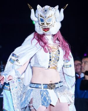 Starlight Kid Instagram - 第24代ワンダーオブスターダムチャンピオン🐯🤍

ホワイトタイガーSLK、どうですか！？🤍

#SLK
#スターライトキッド
#NEOGENESIS
#スターダム
#STARDOM
#女子プロレス
#ホワイトタイガー