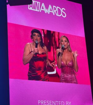 Steph Tolev Instagram - What a wild night hosting the @avn with such a badass group of gals!!! Had myself a real nice time everyone in the business is beyond nice and supportive!! #avn #avnawards #vegas #lasvegas #host