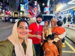 Suhana Basheer Instagram - ✨“In the end, all you’ll have is family and a passport full of memories.”✨ #kaulalumpur #malaysia #familytrip #2024 #love #family #vacay