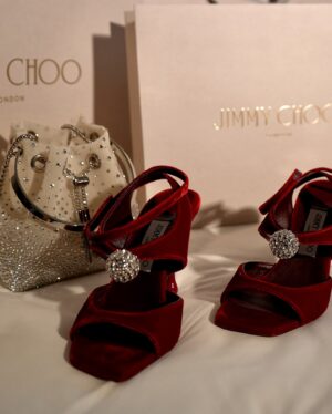 Sumaya Rida Instagram - Waking up to these beauties ✨❤️ at #RSIFF24 with @jimmychoo 
..
..

With my family @redseafilm 
Photography by @elham._video 
MUAH by @salon_mermaid @makeup.dena.gh 
Commercial management @plan2h 
#RedSeaInternationalFilmFestival #ad #JimmyChoo #PerfectDay
