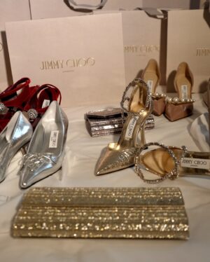 Sumaya Rida Instagram - Waking up to these beauties ✨❤️ at #RSIFF24 with @jimmychoo 
..
..

With my family @redseafilm 
Photography by @elham._video 
MUAH by @salon_mermaid @makeup.dena.gh 
Commercial management @plan2h 
#RedSeaInternationalFilmFestival #ad #JimmyChoo #PerfectDay
