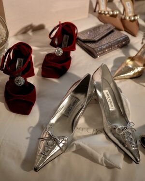 Sumaya Rida Instagram - Waking up to these beauties ✨❤️ at #RSIFF24 with @jimmychoo 
..
..

With my family @redseafilm 
Photography by @elham._video 
MUAH by @salon_mermaid @makeup.dena.gh 
Commercial management @plan2h 
#RedSeaInternationalFilmFestival #ad #JimmyChoo #PerfectDay