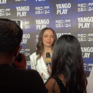Sumaya Rida Instagram - @yangoplay gala at @redseafilm ✨
Wearing @jimmychoo 
Jewelry @robertobravo 
Suit by @m.y.atelier 
MUAH @salon_mermaid 
Commercial Management @plan2h