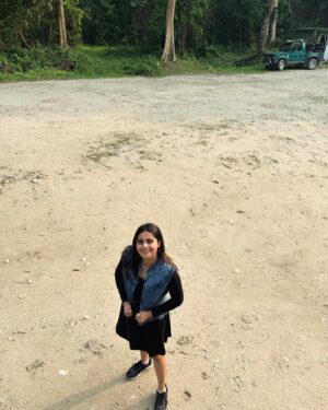 Surabhi Hande Instagram - 🫶🏻 #kaziranga 🦏 #junglesafari #love 
#hollydays #animallover