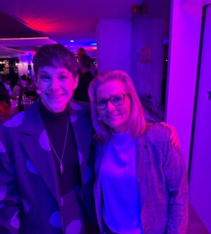 Suzi Ruffell Instagram - Obviously I told her to give me a call if she needs any help in Switzerland.

A privilege to host the first ever Sky Sports Salon celebrating Women in Sport.