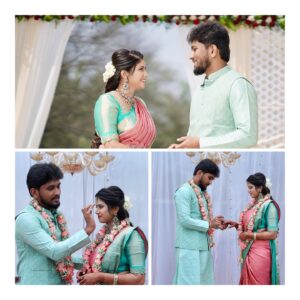 Swetha Khelge Instagram - 10.12.2023 💍

The beginning of a fairy tale🥰

#swethakhelge #viranth #engagement #throwback #ringceremony #weddingring #bridetobe #engagementring #engagementphotos #couplegoals #bridesofbangalore #indianbride #lifepartner #love #gratitude #blessed