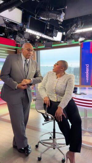 Symone Sanders Instagram - A little pre NFC championship game chit chat. Eagles v Commanders today! Who you got?
