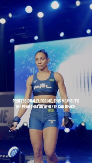 Taila Santos Instagram - “The realization of a dream...now my time has come” 🏆👑

@tailasantos.ufc aims to close out her first PFL Season as the PFL’s Flyweight World Champion 🇧🇷

[ #PFLWorldChampionship | Friday, Nov 29th | 3PM ET | ESPN ]