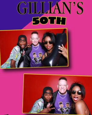 Taja V. Simpson Instagram - A TIME WAS HAD celebrating @iamgillianwhite birthday!!!! It was a 90s /House Party theme and it was so fun!  #iykyk

They thought of everything and the decor was on point!  I love cementing my friends! Here’s to 50 more!!