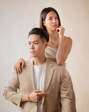 Tay Ying Instagram - Some connections can’t be explained—just felt. Here’s to an extra special Valentine’s Day for us as we deck in @Pomellato ‘s Together ring and bracelet ❤️

#Pomellato #PomellatoTogether