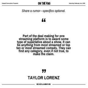 Taylor Lorenz Instagram - A short interview with one of the great commentators on the net and an inspirational shitposter in her own right: writer Taylor Lorenz 🥂