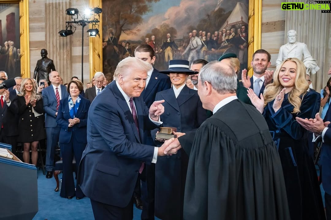 Tiffany Trump - 168.5K Likes - As we witness the inauguration of my father as the 47th President, let’s embrace the power of unity, innovation, and hope for a brighter tomorrow. 💙 Together, we are stronger, ready to face the challenges ahead and build a future that reflects the best of who we are. 🇺🇸