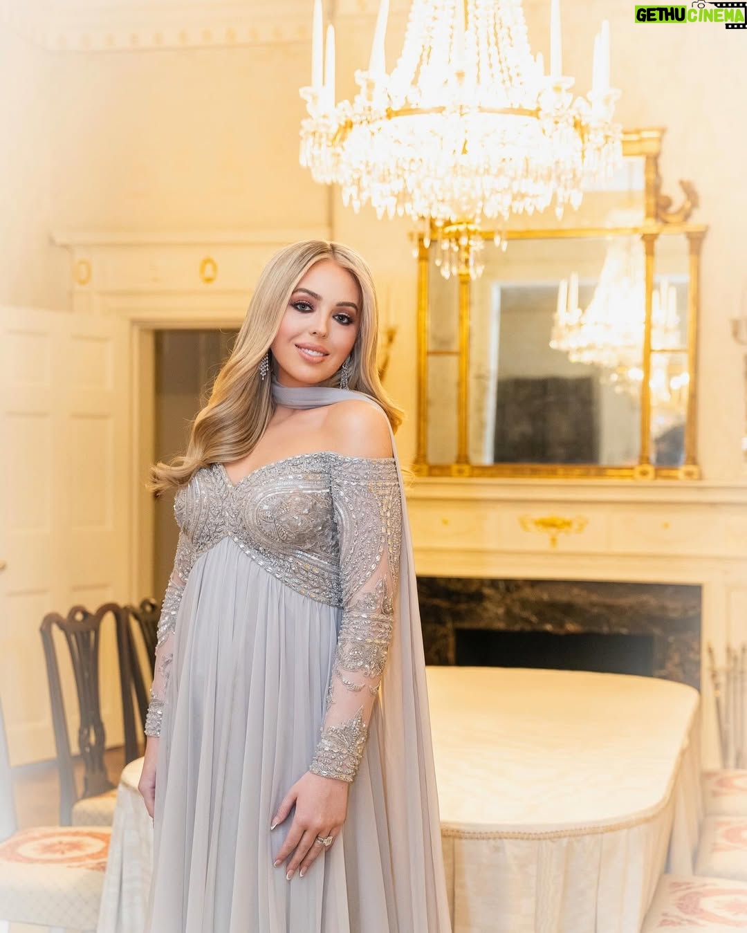 Tiffany Trump - 351.7K Likes - January 20th, 2025 the evening of my dad’s inauguration as the 47th President 🩵& marking 6 months pregnant with my first child 🤍