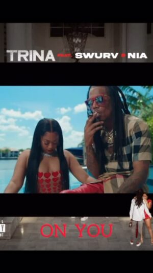 Trina Instagram - This one for the lovers chile❣️ Check it out brand new vibezzz ‼️‼️ “On You “ featuring @sofloswurv305 @iamniaamber 🔥🔥🔥🔥🔥🔥 Produced by: @4realesharpe 💥