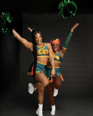 Trinity Fatu Instagram - Are you team GLOW X EST? 
BRING IT ON!
#ESTofWWE #Naomi #GlowEST 

Makeup: @beautybyjett 
📸: @hmmhmarie