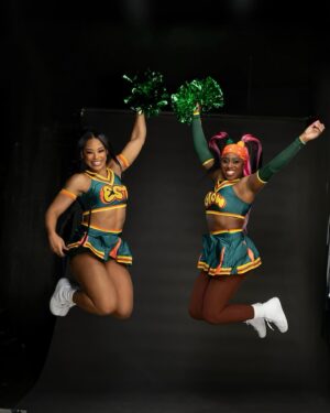 Trinity Fatu Instagram - Are you team GLOW X EST? 
BRING IT ON!
#ESTofWWE #Naomi #GlowEST 

Makeup: @beautybyjett 
📸: @hmmhmarie