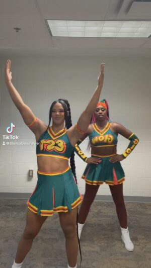 Trinity Fatu Instagram - Liv & Raquel better BRING IT ON!
#ESTofWWE #Naomi #GlowEST #WWERAW