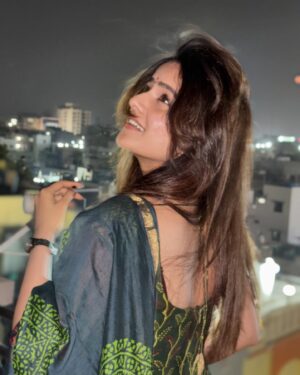 Vaishnavi Chaitanya Instagram - All about sankranthi night❤️✨
Soaring high like the kites, with dreams that touch the stars💫
.
.
.
#sankranti #2025