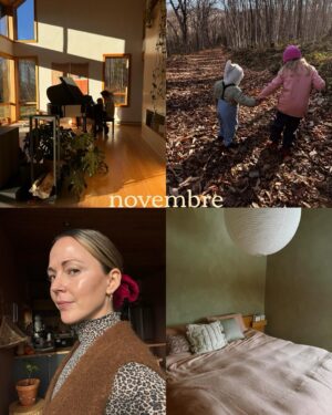 Vanessa Pilon Instagram - Trouver la beauté dans le rude. 
Ralentir pour remarquer les teintes plus subtiles.
Toucher le grandiose du bout des doigts.
Arroser le sol de nos larmes et y voir des fleurs pousser. 

Merci 2024. 🌷