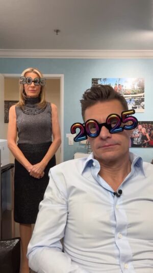 Vanna White Instagram - We’re looking forward to a new year 👓