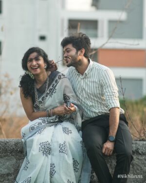 Vishnu Priya Instagram - I’ll love you to infinity and beyond @siddhardhvarma_official ♥️♥️🧿 
Wishing the best man in the world a very happy birthday 🥳 🤍🤗🫂 
.
.
#birthday #unseen #pictures #wishes #birthdayboy #husband #love #couple #couplegoals #thankyou #blessed #loveyouall