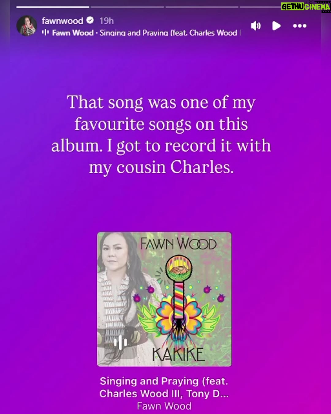 Willow Smith - 51.1K Likes - Aww, she sounds amazing! 🎵
Yesterday, artist and actress Willow Smith (@willowsmith), arguably best known as the daughter of Will Smith and Jada Pinkett-Smith, shared a one-minute cover of @fawnwood's Singing and Praying to her Instagram story.
Fawn reshared Willow's cover, captioning it: "The beautiful and talented @willowsmith 🥹❤️🙌🏽🙏🏽," followed by another story expressing her admiration for the record, which she recorded with her cousin, Charles Wood III.
This isn’t the first time Willow has paid homage to the Cree and Salish artist. She recently shared kind words about Fawn and Indigenous culture in an interview with @service95 back in May of last year.
What do you think—Are you a fan of Willow Smith and her music?! Should more artists celebrate and cover traditional Indigenous music, like Powwow and Round Dance songs?! 💭⤵️
(via @fawnwood, @willowsmith)
#FawnWood
#WillowSmith