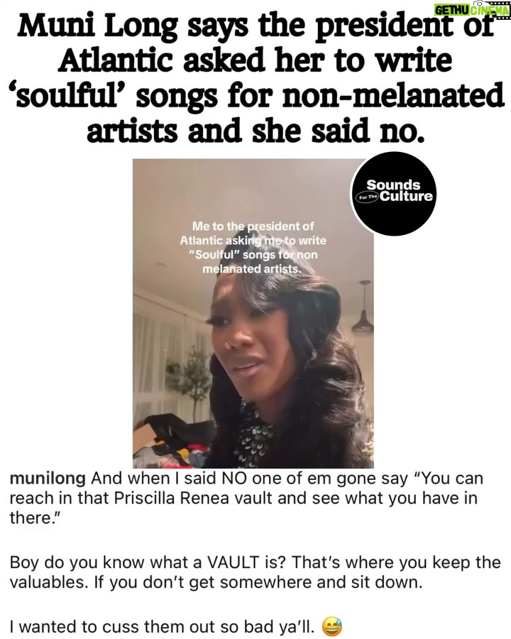 Yola - 1.9K Likes - Swipe and read! Your first instinct would be “why not?” If you don’t consider the context of the last 30 years in the industry. If you don’t know how many people have talked about this look it up it’s mad insidious.
In my experience I’ve noticed this tactic take multiple forms. 1) An attempt to get elements of our culture out from under the hands of culturally black black people and 2) in the same breath to uplift⚪️ passing black artists or visually less racially ambiguous artists who are not culturally black and centre ⚪️ culture in particular. All forms are a dispossession and subsequent colonisation of cultural resources.
All forms need our assistance to be successful, so to refuse to play a part is a stand against the same kinda cultural appropriation that means most people still don’t know who Sister Rosetta Tharpe was. They done been doing this for decades! As you can tell by all my interviews during the Elvis movie promo period I was kinda obsessed about trying to correct that omission in American musical history. So if you wonder how it happens when we don’t know why people aren’t celebrated, this is step 1 in a long and storied strategy, and it’s peak coloniser mentality! Separate off one black person, give them wealth/accolades/rewards (for being or agreeing to stoop to being mid AF) so they can benefit from the dispossession of a whole people, sound familiar? #colonisation #culturalappropriation #cultureiswealth #munilong #kwanzaa thanks for this @beingblackislit & @munilong