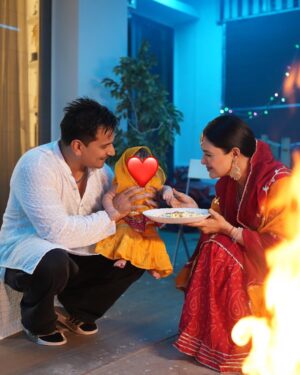 Yuvika Chaudhary Instagram - Humari first Lodhi ❤️❤️❤️❤️❤️ family