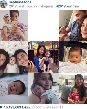 Acha Septriasa Instagram - 2017 🍼👶