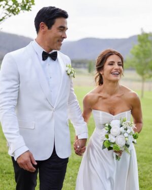 Ada Nicodemou Instagram - This month will mark my 25th year on #HomeandAway (I know, I can’t believe it either) & to celebrate I thought I’d take a stroll down memory lane looking through all of Leah’s iconic moments ❤️ First up…weddings 💍