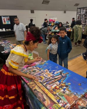 Adassa Instagram - Turns out… we do talk about Bruno💚✨ I love meeting so many lovely families who share their love for the Madrigals. Your stories, smiles, and magical energy make every moment unforgettable! 💛🎶

#Encanto #Disney #DoloresMadrigal #WeFoundBruno #Fans #ComicCon #wedonttalkaboutbruno #bruno