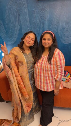 Aditi Shrestha Instagram - and now she will be getting married 🥹💍🧿🩷 @shriyaseshadri