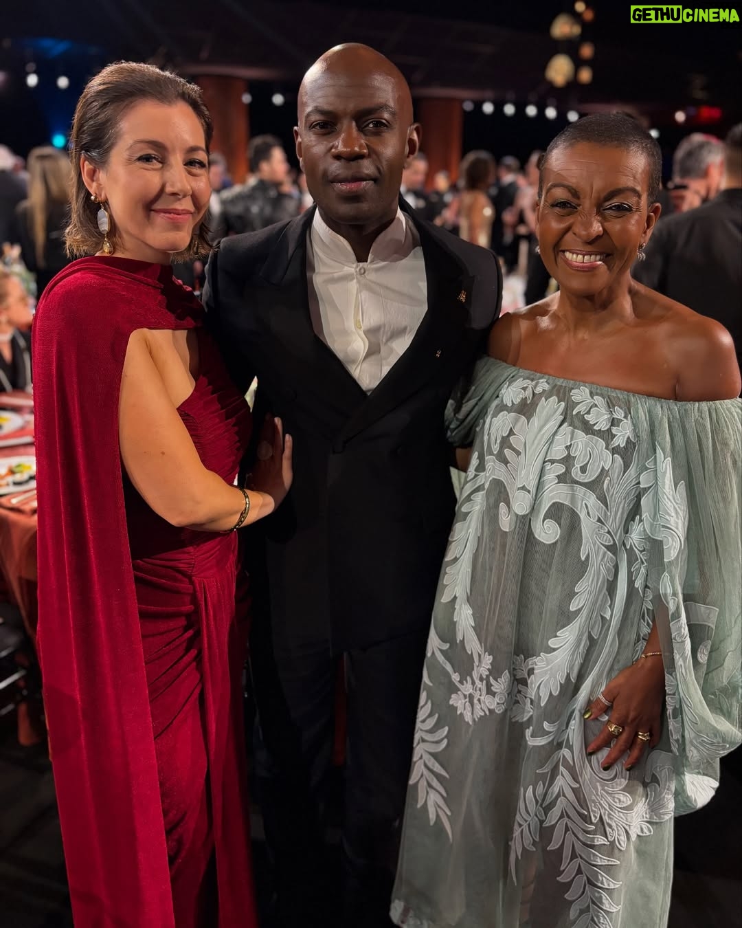 Adjoa Andoh - 23.3K Likes - SAG- tastic night!! Lifetime achievement award to the terrific Ms Jane Fonda still fabulous funny fierce campaigning championing love & fellowship. Bridgerton,The Bear,Jackal Slow Horses,The Diplomat,Shogun - we’re all in her mighty slipstream. All thanks to #stellamccartney #garrards #annahugheschamberlain for styling #sagawards