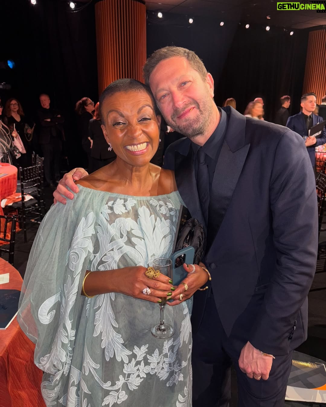 Adjoa Andoh - 23.3K Likes - SAG- tastic night!! Lifetime achievement award to the terrific Ms Jane Fonda still fabulous funny fierce campaigning championing love & fellowship. Bridgerton,The Bear,Jackal Slow Horses,The Diplomat,Shogun - we’re all in her mighty slipstream. All thanks to #stellamccartney #garrards #annahugheschamberlain for styling #sagawards