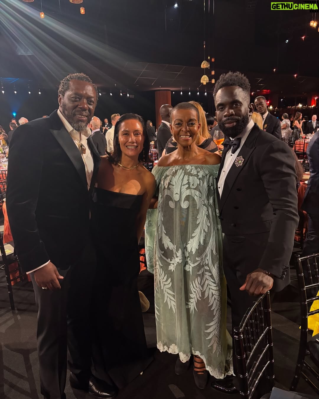 Adjoa Andoh - 23.3K Likes - SAG- tastic night!! Lifetime achievement award to the terrific Ms Jane Fonda still fabulous funny fierce campaigning championing love & fellowship. Bridgerton,The Bear,Jackal Slow Horses,The Diplomat,Shogun - we’re all in her mighty slipstream. All thanks to #stellamccartney #garrards #annahugheschamberlain for styling #sagawards