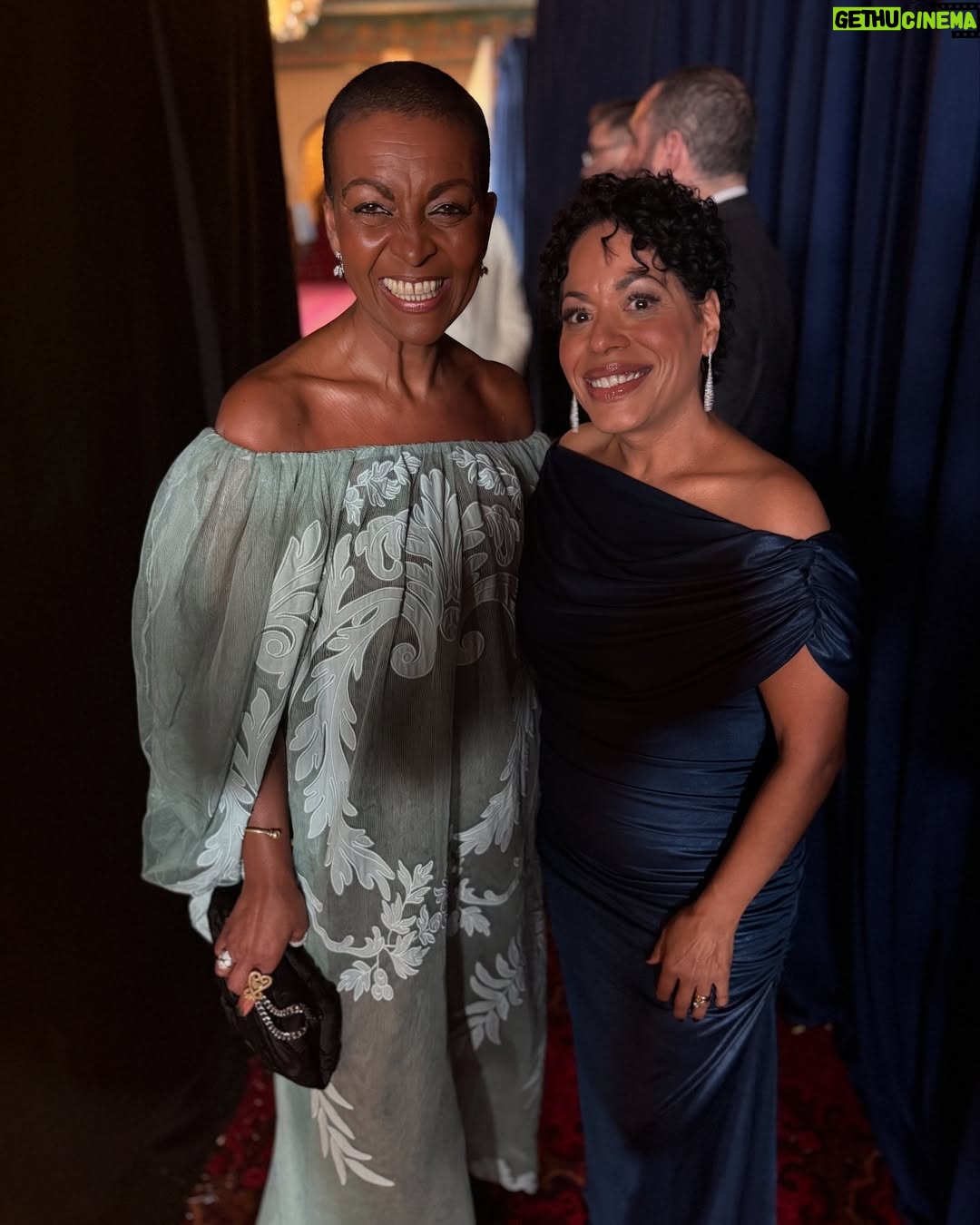 Adjoa Andoh - 23.3K Likes - SAG- tastic night!! Lifetime achievement award to the terrific Ms Jane Fonda still fabulous funny fierce campaigning championing love & fellowship. Bridgerton,The Bear,Jackal Slow Horses,The Diplomat,Shogun - we’re all in her mighty slipstream. All thanks to #stellamccartney #garrards #annahugheschamberlain for styling #sagawards