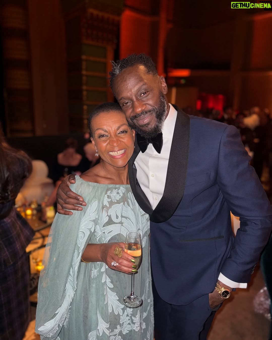 Adjoa Andoh - 23.3K Likes - SAG- tastic night!! Lifetime achievement award to the terrific Ms Jane Fonda still fabulous funny fierce campaigning championing love & fellowship. Bridgerton,The Bear,Jackal Slow Horses,The Diplomat,Shogun - we’re all in her mighty slipstream. All thanks to #stellamccartney #garrards #annahugheschamberlain for styling #sagawards