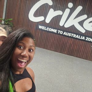 Adrienne Reese Instagram - .@australiazoo
It was an absolute pleasure and dream come true to finally be able to visit!!! Thank you from a massive animal lover !!! 
#ForeverROHChamp 
Athena