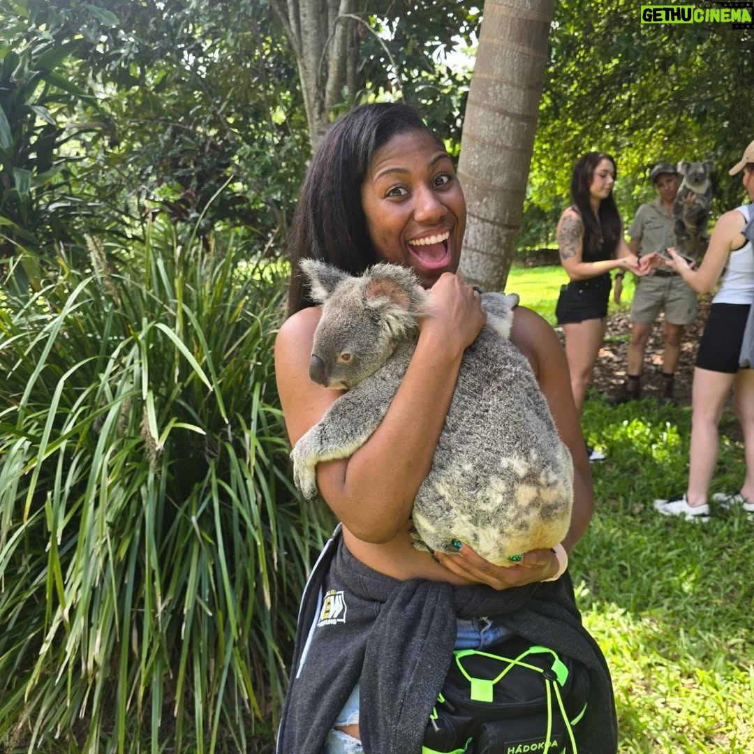 Adrienne Reese - 4.8K Likes - .@australiazoo
It was an absolute pleasure and dream come true to finally be able to visit!!! Thank you from a massive animal lover !!!
#ForeverROHChamp
Athena