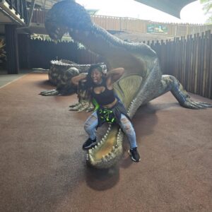 Adrienne Reese Instagram - .@australiazoo
It was an absolute pleasure and dream come true to finally be able to visit!!! Thank you from a massive animal lover !!! 
#ForeverROHChamp 
Athena