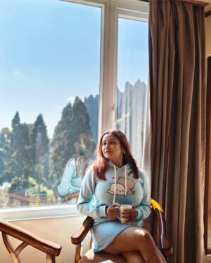 Adrija Ghoshal Instagram - A day at @hotelmahakala in Lava, Kalimpong 😍