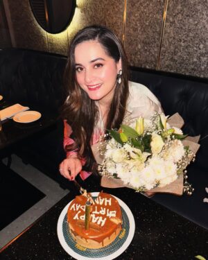 Aiman Khan Instagram - Thankyou for all your lovely wishes ♥️ 
Missing my better half on our birthday a little too much @minalkhan.official ♥️